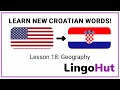 Croatian lessons geography