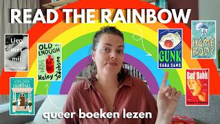 READ THE RAINBOW LEESVLOG: queer boeken lezen + mijn tips! 🌈🩷📚