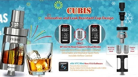 Joyetech CUBIS Tank Review from Elegotech