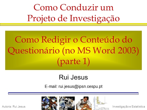 Vídeo: Como Redigir Conteúdo