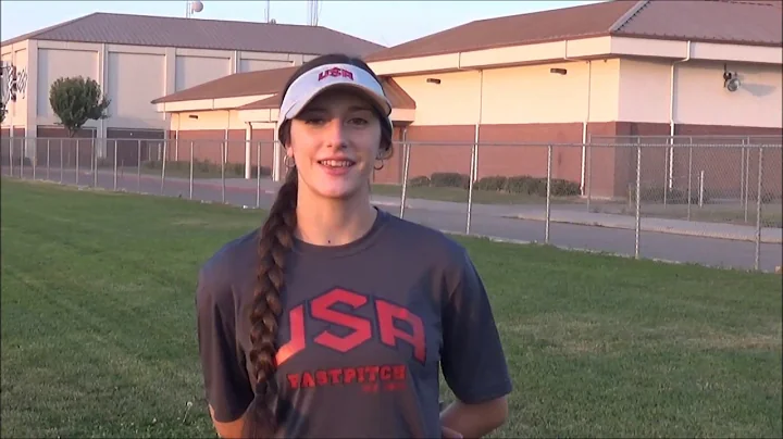 Aliah Cisneros- 2018 3b/OF/1b, Softball Skills Video