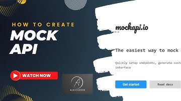 How to create mock API for free?