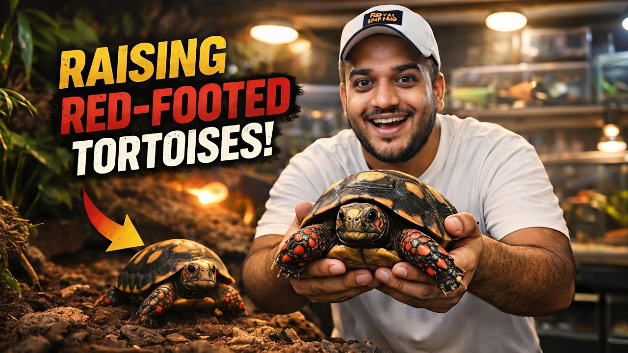 Why Is the Red-Footed Tortoise So Unique? 😮🐢 | Red-Footed Tortoise Explained