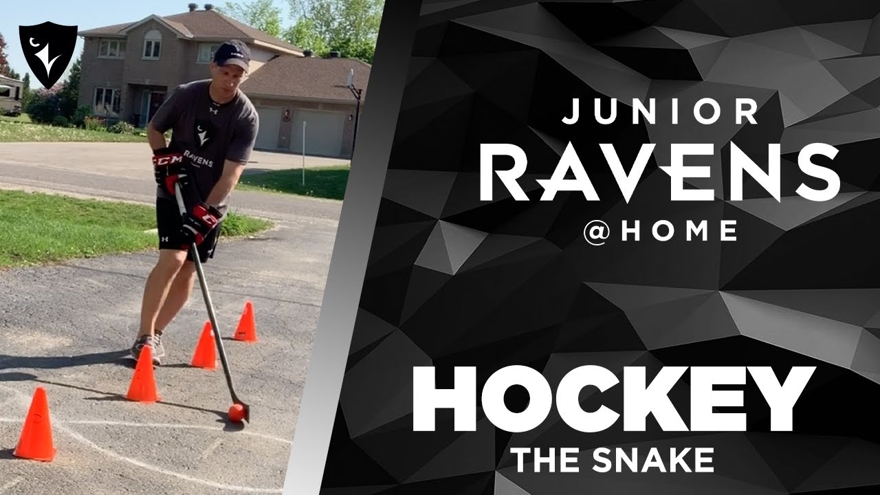 Junior Ravens Home Hockey The Snake Drill YouTube