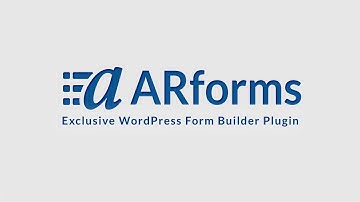 ARForms - Exclusive WordPress Form Builder Plugin