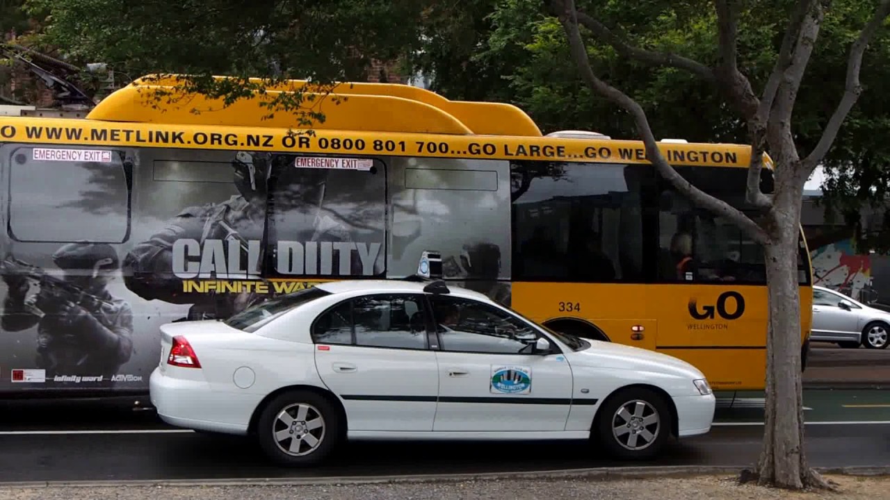 Wellington, New Zealand. Wellington's critically endangered Trolley Buses