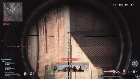 Spectating a HACKER  (WALLHACK & AIMBOT) in Modern Warfare WARZONE Battle Royale season 5 Cheater