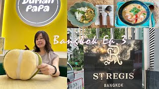 【曼谷 Ep.3】 kkday 超夢幻 Silom Thai Cooking Class ｜開箱一晚約台幣一萬元 St. Regis飯店｜好吃的榴槤餐廳 Durian Papa Durian Cafe