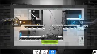 Bridge Constructor Portal - Chapter 1 - 09 - Super-Colliding Super Button