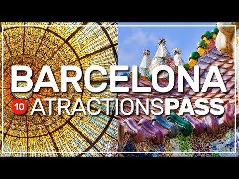 ? Excellent Attraction Pass For BARCELONA | Card Modernista ?? #076