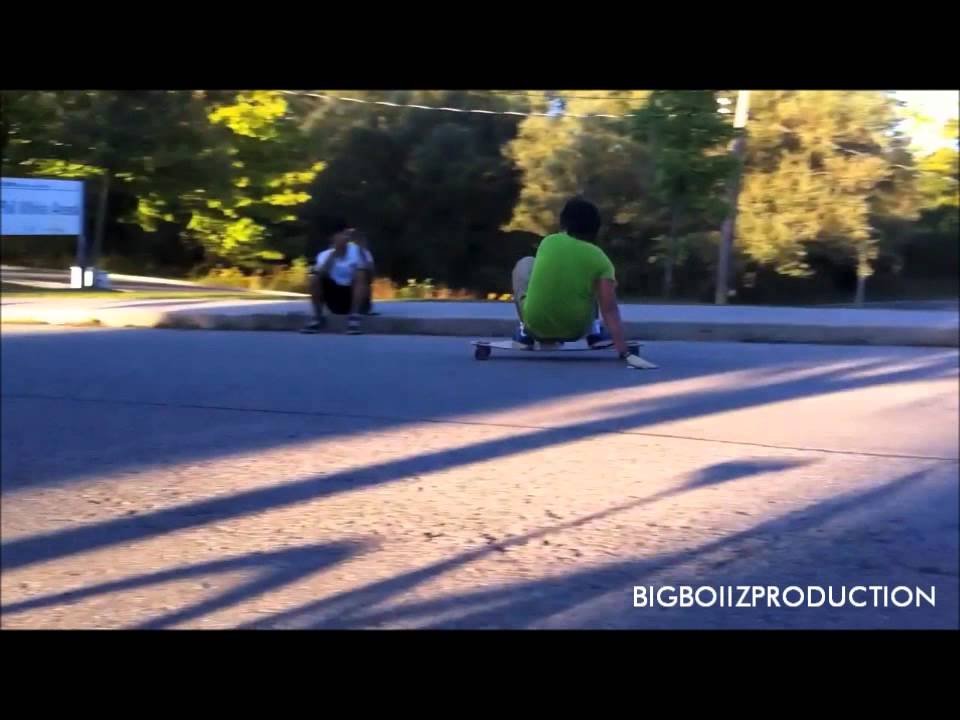 Learning How to Slide Longboard Session with BigBoiz YouTube