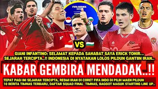 🔴Berita Timnas Indonesia Hari Ini, SENIN 16 MARET 2026 HARI INI | Kabar PSSI Terbaru