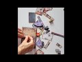 Halloween Mini Junk Journal Kit Assembly