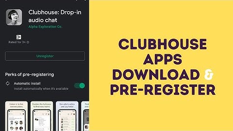 How to Install & Pre-register ClubHouse Apk? [ Step By Step ] - TricksndTips