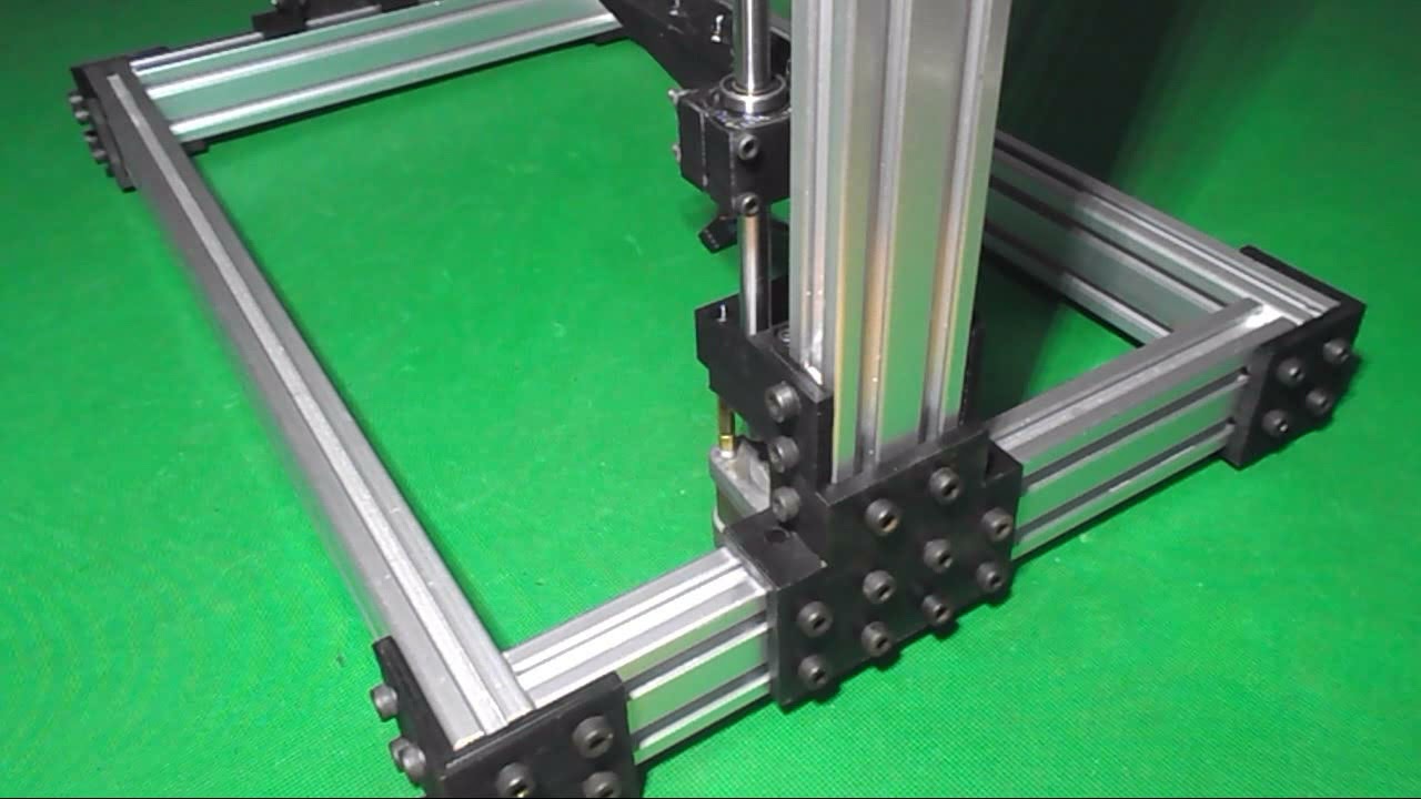 Homemade 3D Printer Machine DIY T Bracket Linear Motion Guide X Axis Slide Frame Laser CNC 2