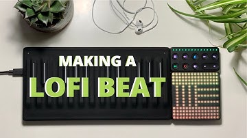 Making a LOFI HIP HOP BEAT with ROLI BLOCKS and Ableton Live