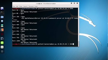 Python: Port Banner Nabber