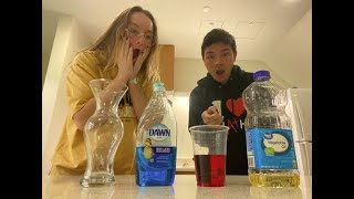 Immiscible Liquids Experiment