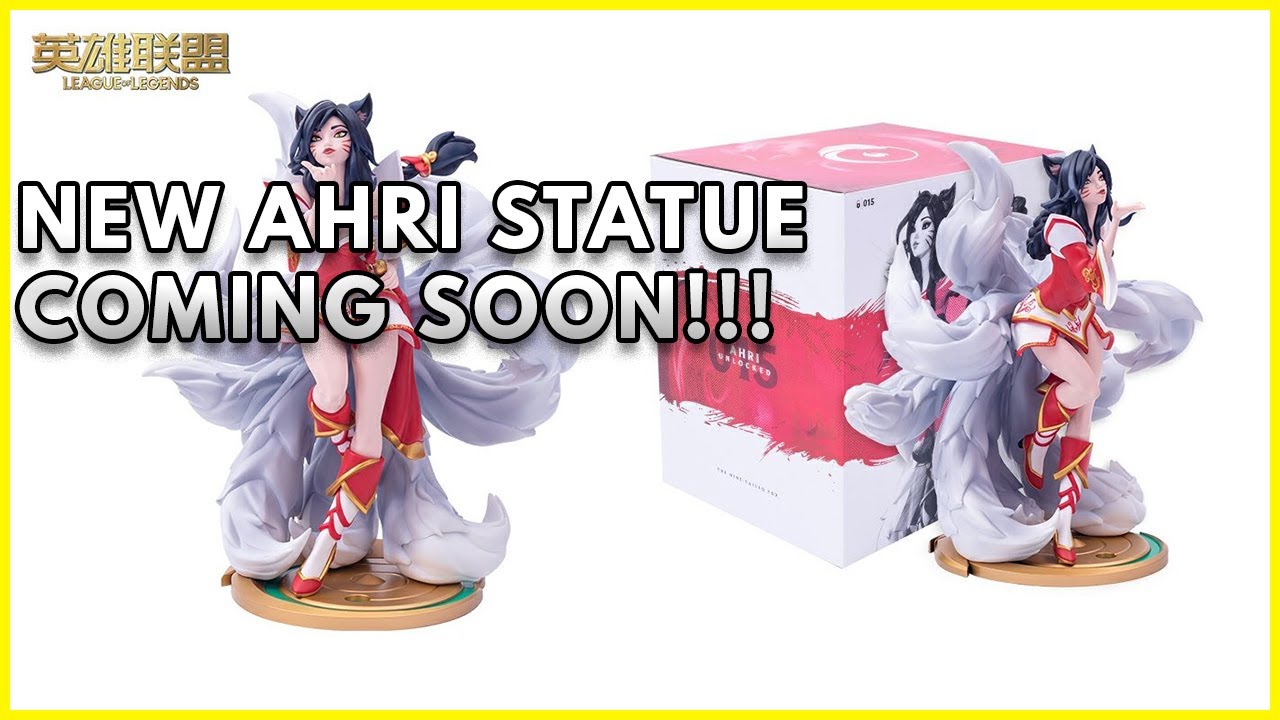 league of legends ahri statue