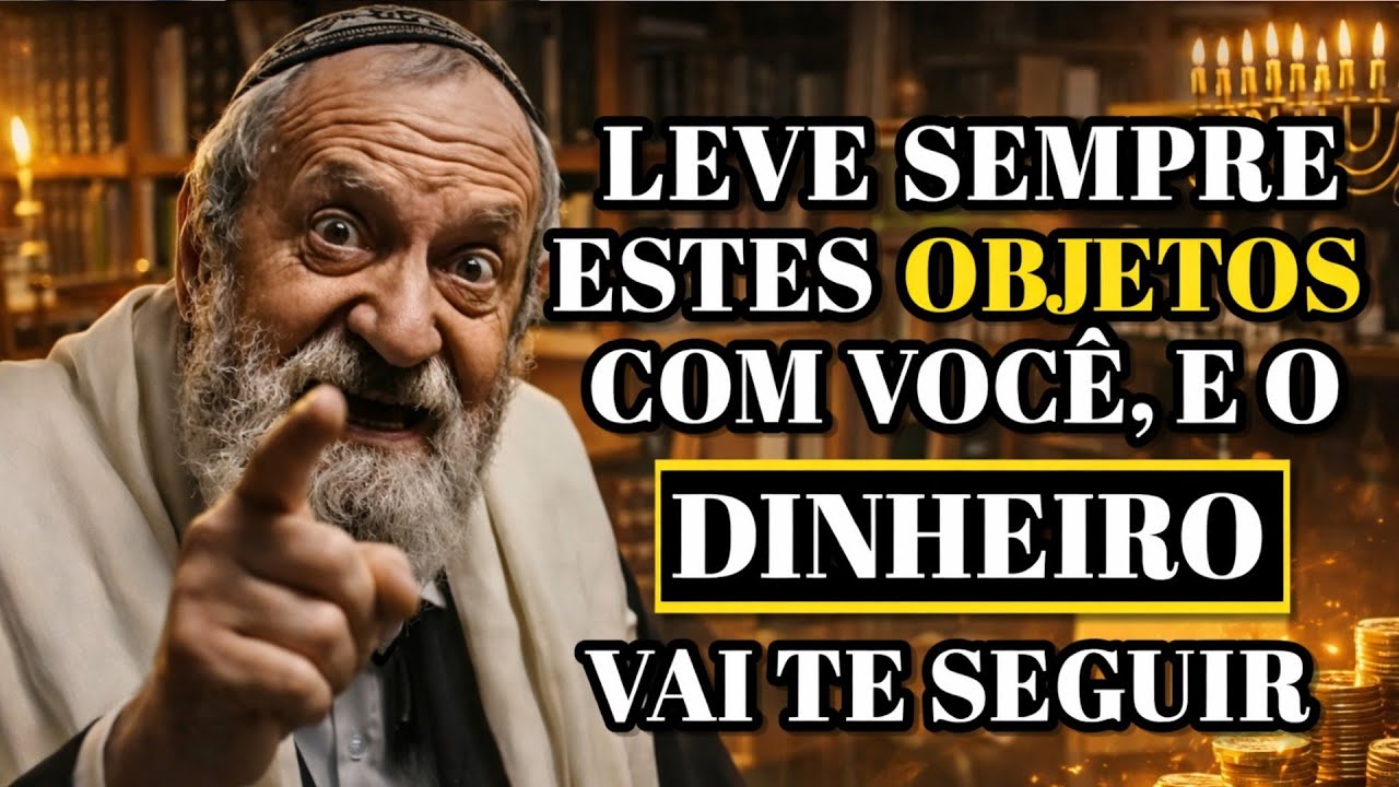 Coloque Estes 3 Objetos Hebraicos no Seu Bolso O Dinheiro PASSA a Te SEGUIR o Dia Todo!