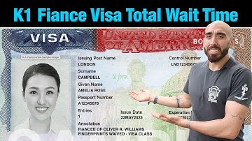 My K1 Visa (Fiancé Visa) Total Processing Time Start to Finish