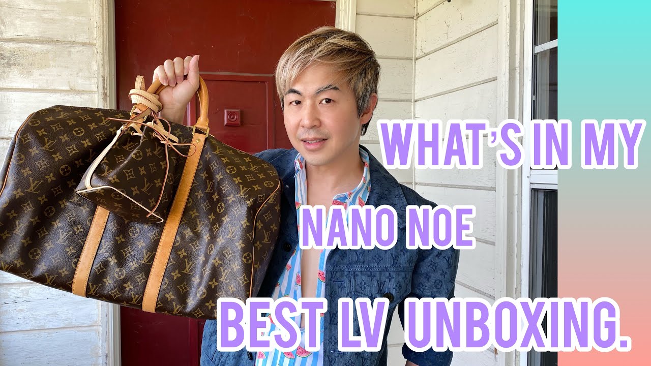 Louis Vuitton Unboxing! Louis Vuitton Nano Noe!! 