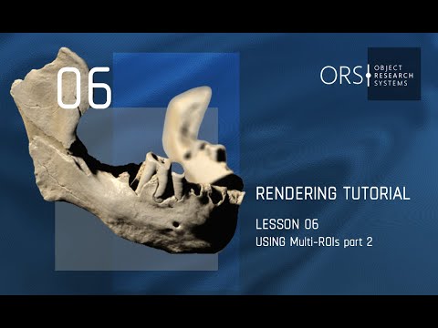 Rendering & Movie Making with Dragonfly #6 Using multi-ROIs part 2