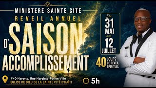JR 16 ~ SAISON D'ACCOMPLISSEMENT ~ PASTEURS ERNS METAYER ET SAMUEL FLIGNEAU ~ 40 ANS 40 JOURS