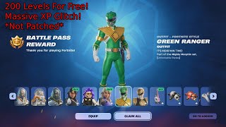 Fortnite Is Giving 200 FREE LEVELS (Not Patched Yet)