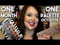 One Month One Palette | October 2015