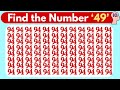 🧠Boost your IQ👀| 99% will fail | Find The ODD Number And Letter Edition! | Emoji Quiz#8