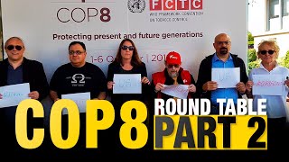 INNCO members round table discussing COP8 part 2