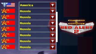 Red Alert 2 | 1 USA vs 7 Russians