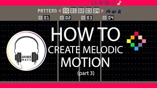 Creating Melodic Motion Pt.3 - Pico-8 Music Tutorial #9