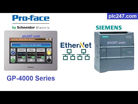 HMI Proface & S7-1200 Ethernet Connection