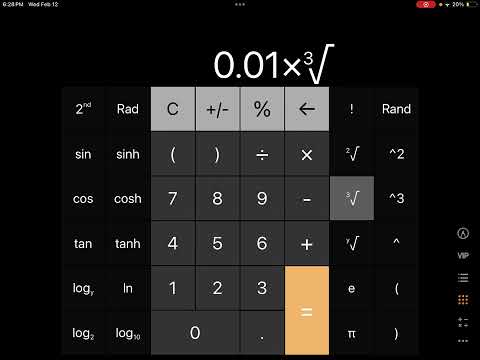 Using Calculator Math √2, ^3, and log10 Will Never Error
