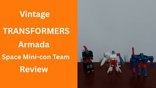 Vintage Transformers Armada Space Mini-Con Team Review