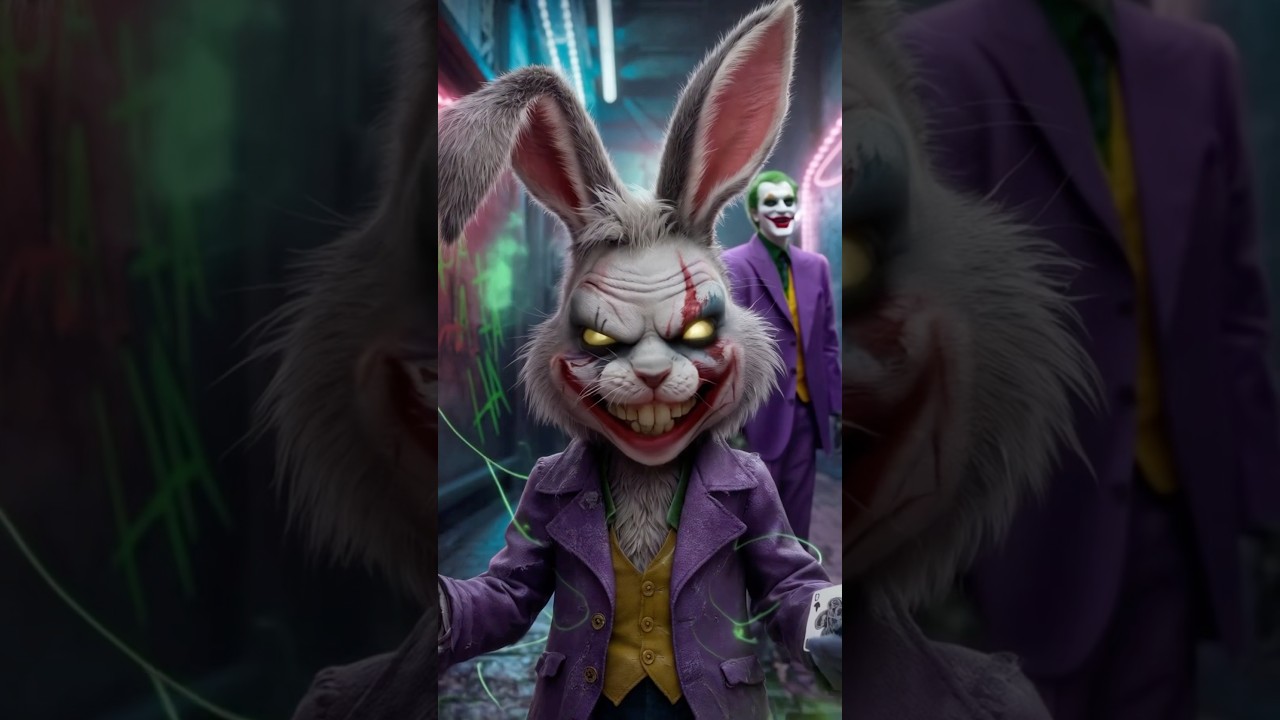 Furious Rabbit Furious Superhero Rabbits: The Ultimate Crossover! #shorts #marvel #dc ...