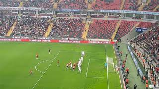 Gaziantep Fk Kasımpaşa Maçı Tribün Gol Çekim