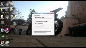 How to read blackberry info via MEP reader.