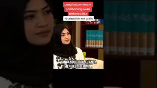 Kalau Pemimpin Berbohong  Prof Dr M Quraish Shihab