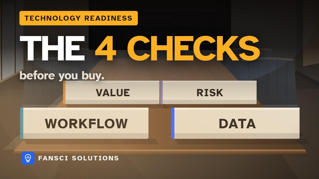 Watch: Technology Readiness, turning technology hype into practical action