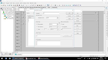PLC: Ladder Logic Diagram (GMWIN4)