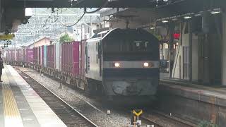 JR貨物 EF210-129号機（岡山）＋コキ22両　貨物列車8053レ 2023.10.14