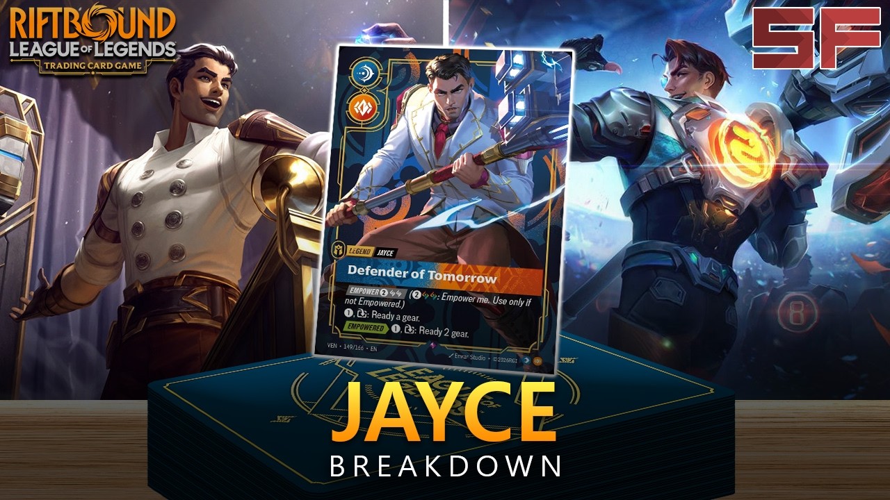 Deck Breakdown Riftbound Vendetta : Jayce - YouTube
