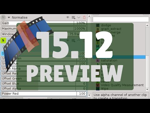 Kdenlive 15.12 Feature & UI Preview