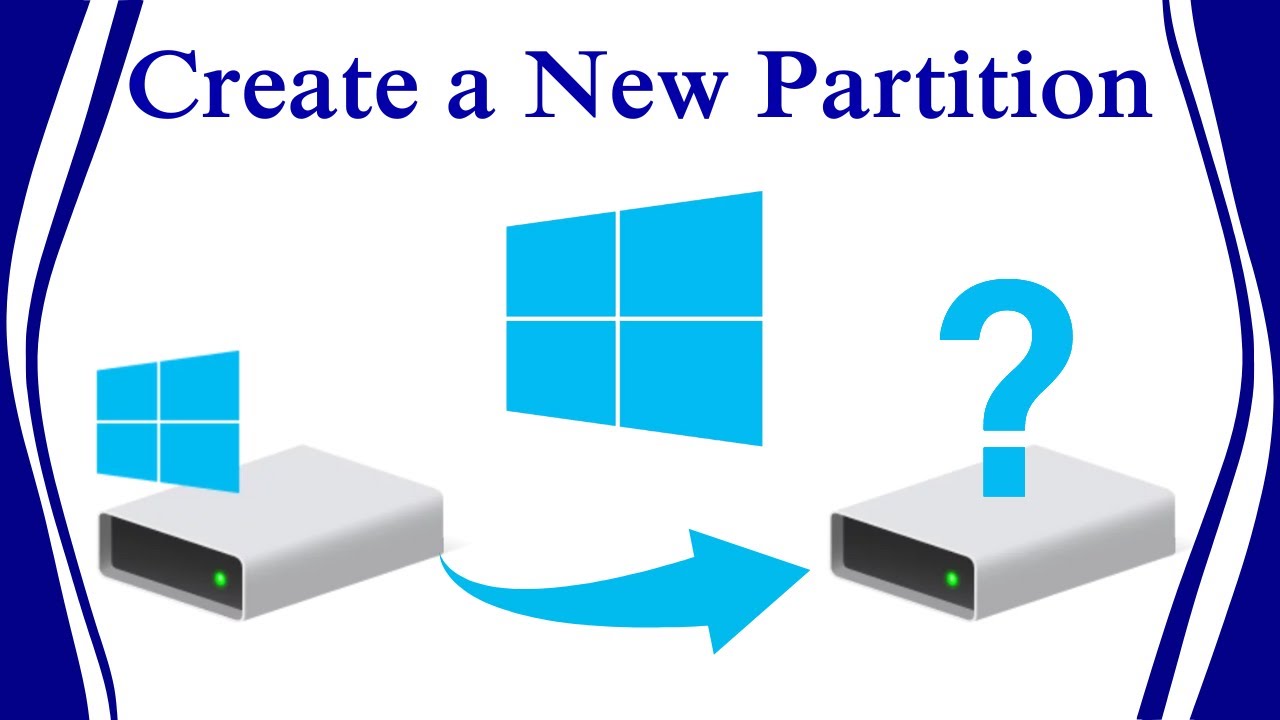 [ How to Create a New Partition in Windows 10 | Create a New Drive ...