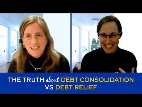 Debt Consolidation vs Debt Relief | One of These Will Actually Help You
