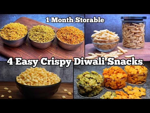 Last-Minute Diwali Treats  4 Instant Storable Dry Snacks Recipes You Can Enjoy Anytime!