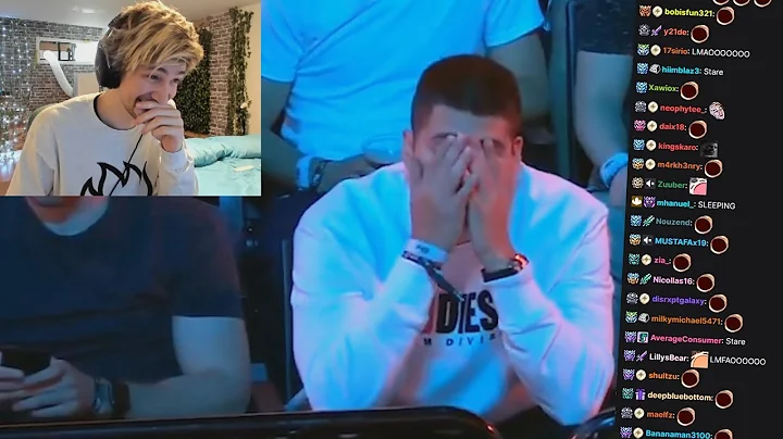 xQc reacts to DJ Khaled at Overwatch League Crowd Reaction